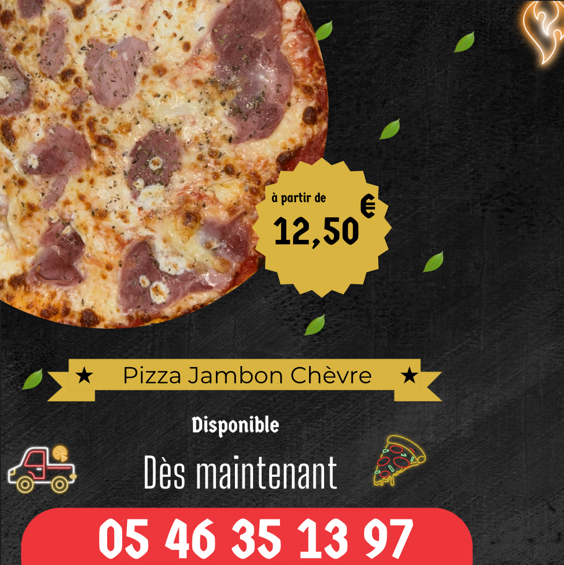 Jambon chèvre